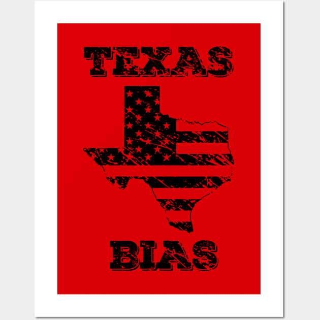 Texas Bias Wall Art by eatitology